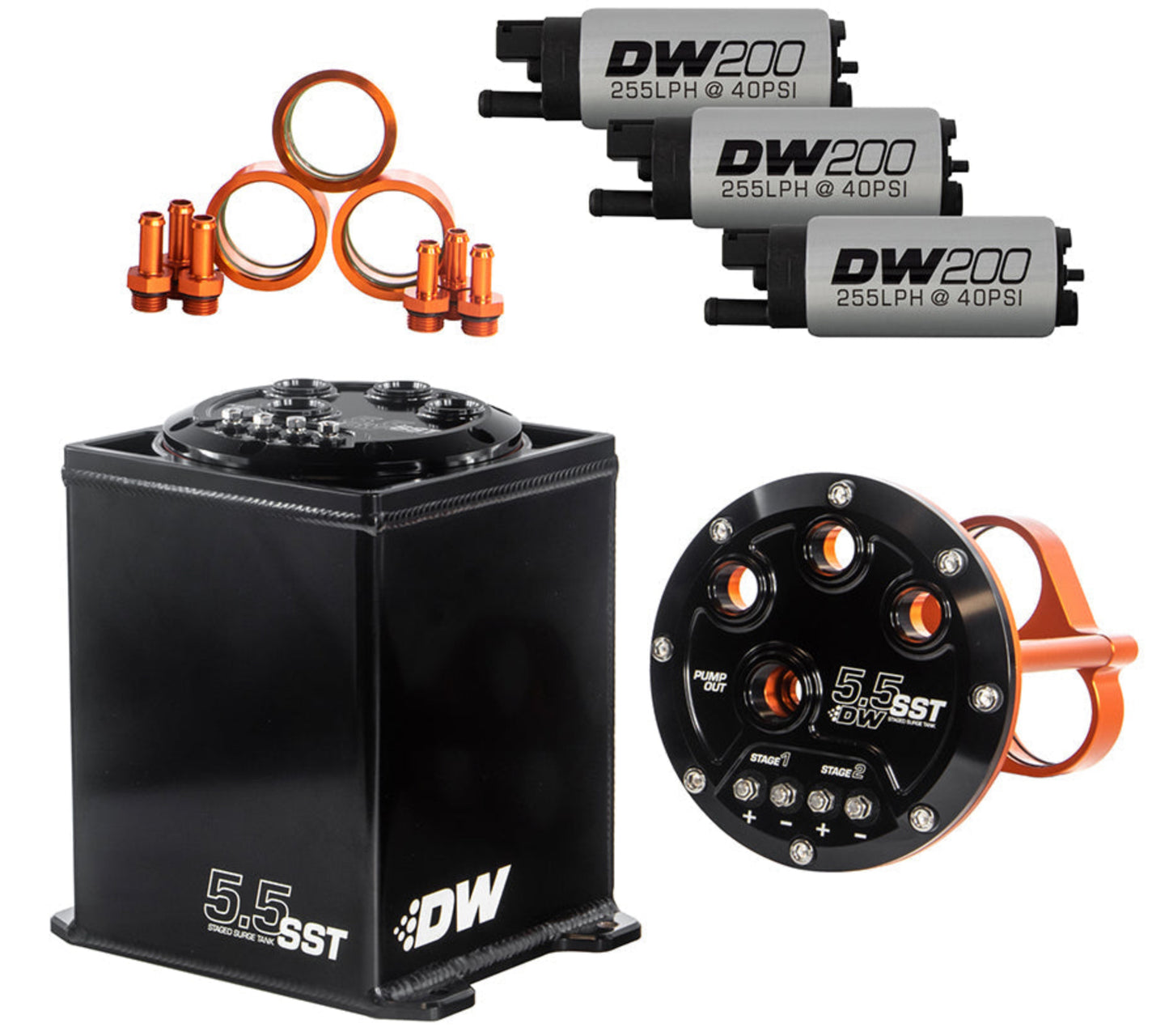 Deatschwerks VQ 5.5L Surge Tank Series