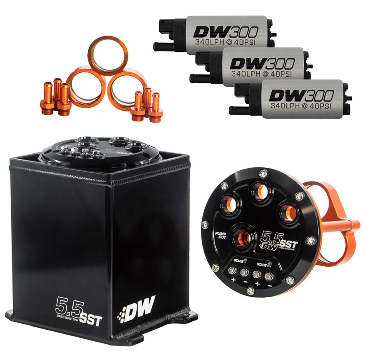 Deatschwerks VQ 5.5L Surge Tank Series