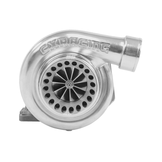 CX Racing Ceramic Dual Ball Bearing Billet Compressor 3582 .63AR 3" V-Band  Turbo (TRB-SGT3582-63-V-RRB)