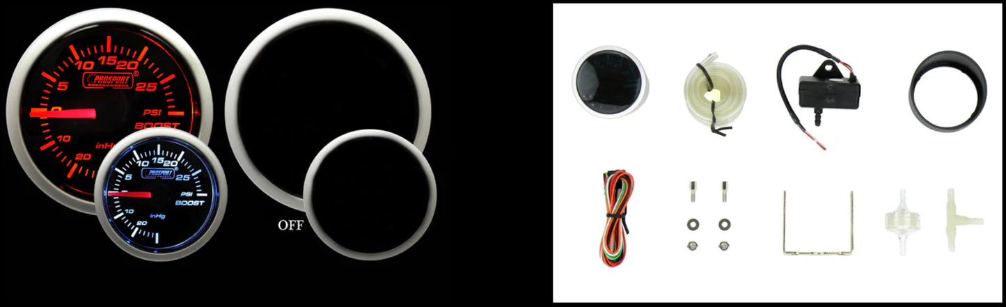 Prosport Performance Gauges 2 1/16” Performance Series