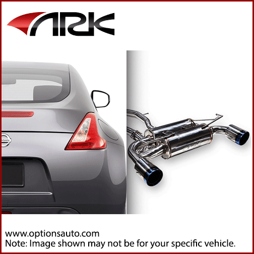 ARK Exhaust: Nissan 370Z 09-16 Polished and Techno Tips