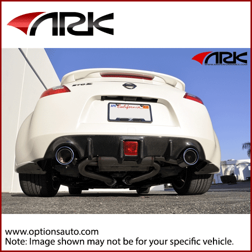 ARK Exhaust: Nissan 370Z 09-16 Polished and Techno Tips
