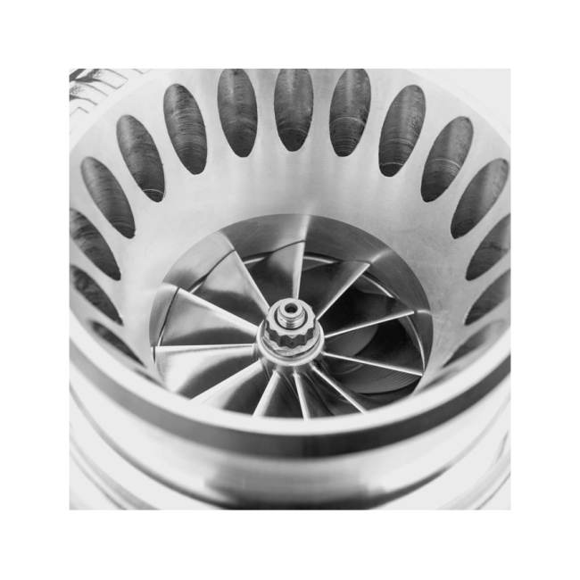 CX Racing Ceramic Dual Ball Bearing Billet Compressor 3582 .63AR 3" V-Band  Turbo (TRB-SGT3582-63-V-RRB)