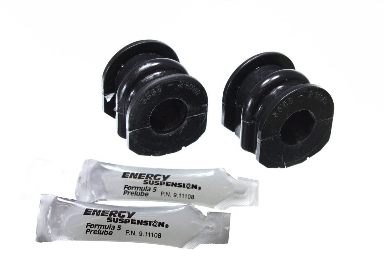 Energy Suspension VQDE VQHR 21mm Polyurethane Rear Sway Bar Bushing Set (7.5127)