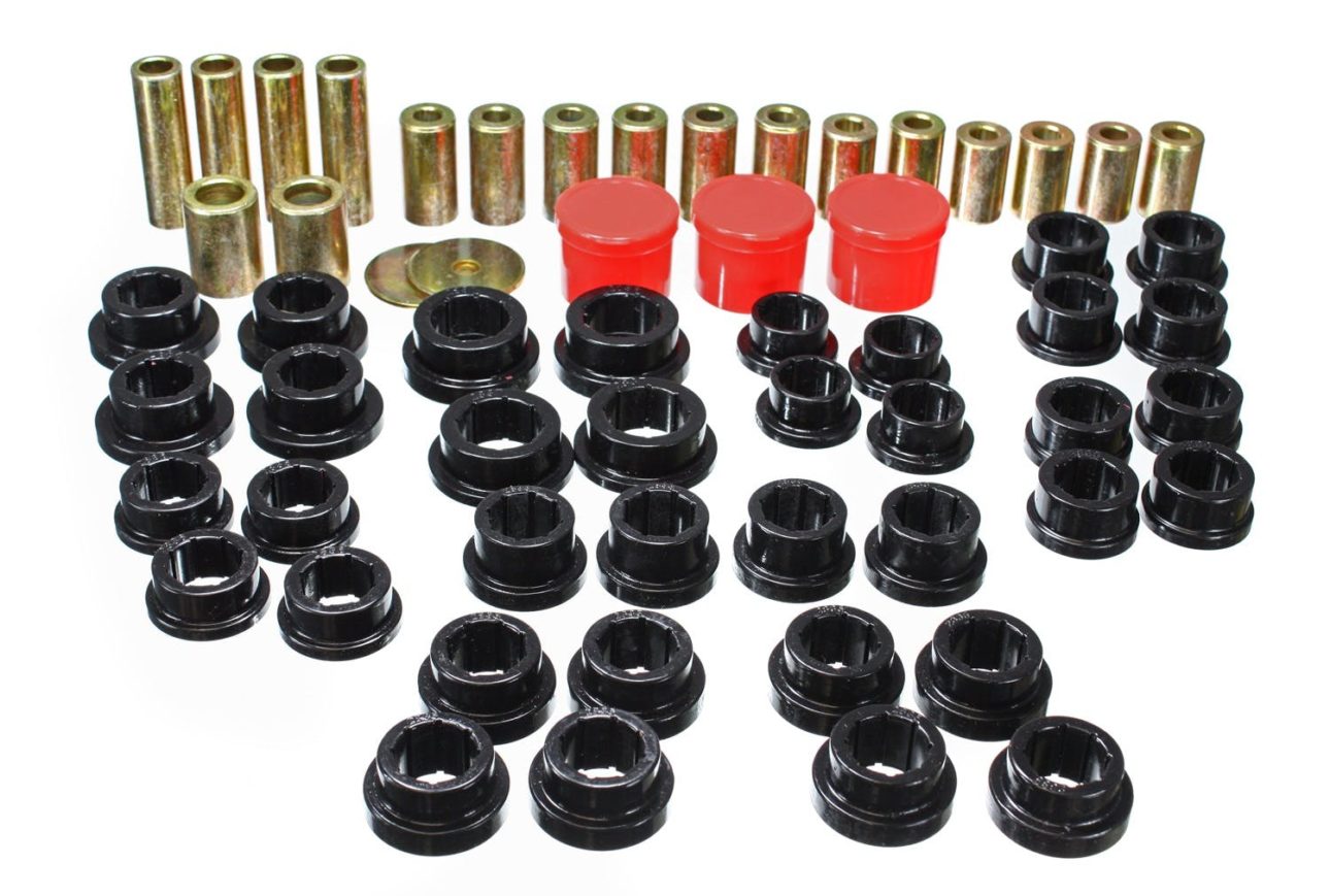 Energy Suspension VQDE VQHR Polyurethane Rear Control Arm Bushing Set (7.3122)