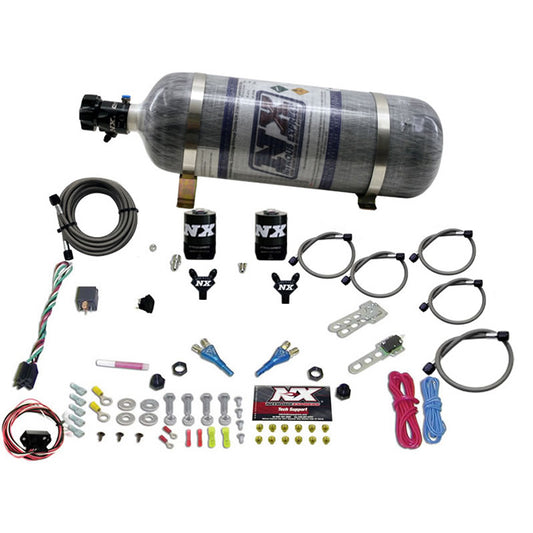 Nitrous Express Nissan / Infiniti Dual Nozzle Nitrous Kit - Select Tank Size (20422-00)