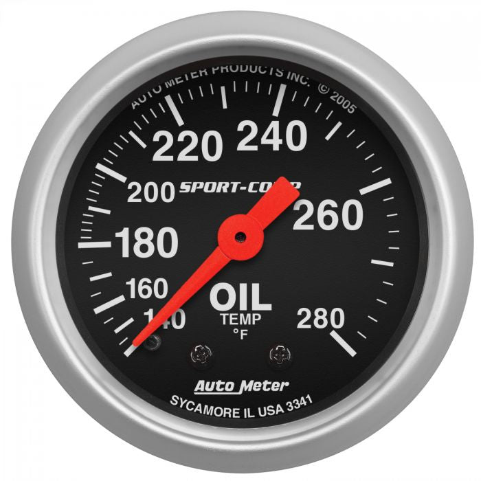 Autometer 2 1/16” Sport Comp Series Mechanical Gauge Collection