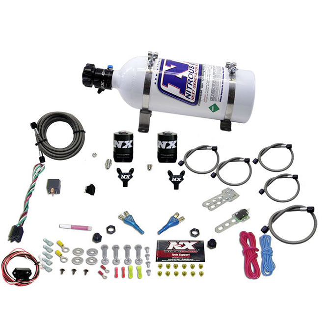 Nitrous Express Nissan / Infiniti Dual Nozzle Nitrous Kit - Select Tank Size (20422-00)