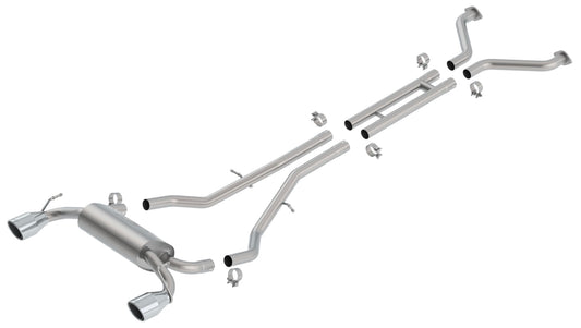 Borla VHR Stainless Steel True Dual Cat Back Exhaust (140313)