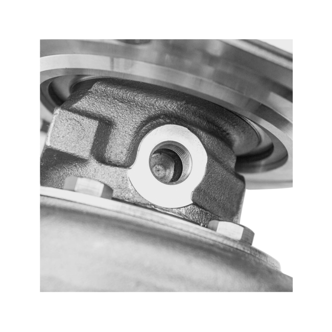CX Racing Ceramic Dual Ball Bearing Billet Compressor 3582 .63AR 3" V-Band  Turbo (TRB-SGT3582-63-V-RRB)