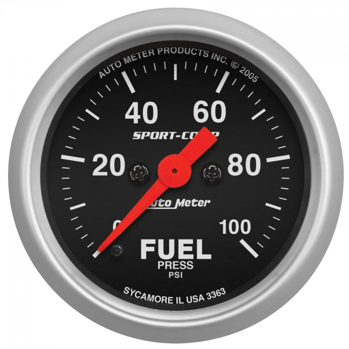 Autometer 2 1/16” Sport Comp Series Stepper Motor Gauge Collection