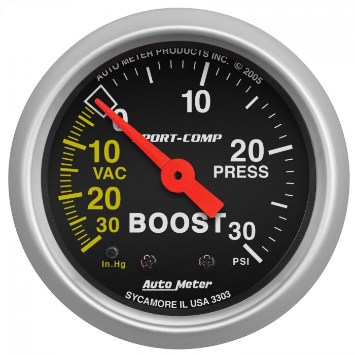 Autometer 2 1/16” Sport Comp Series Mechanical Gauge Collection