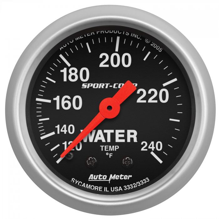 Autometer 2 1/16” Sport Comp Series Mechanical Gauge Collection