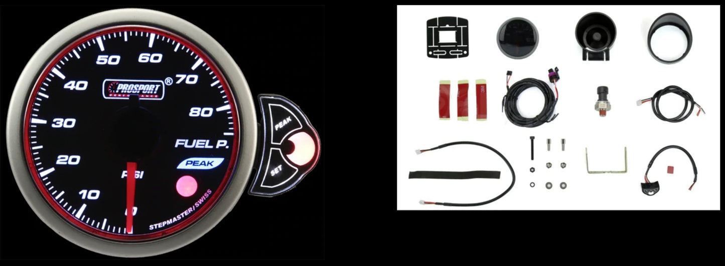 Prosport Performance Gauges 2 1/16” Halo Series