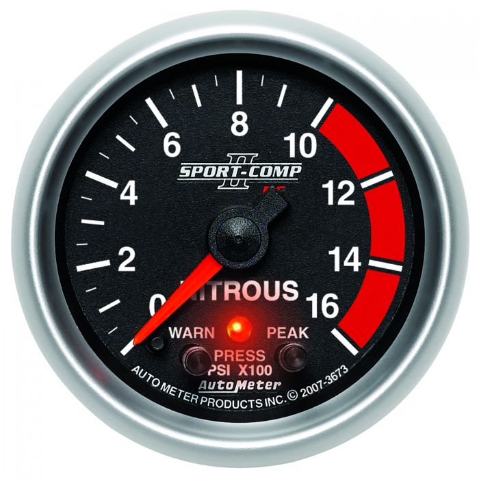 Autometer 2 1/16” Sport Comp II Stepper Motor Gauge Collection