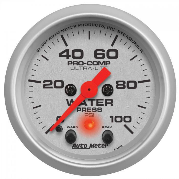 Autometer 2 1/16” Ultra-Lite Stepper Motor Gauge Collection