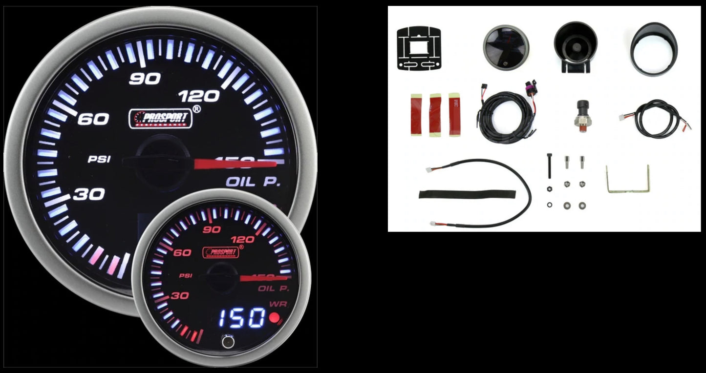 Prosport Performance Gauges 2 1/16” JDM Series