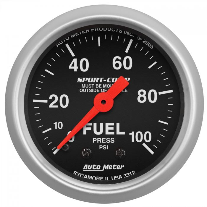 Autometer 2 1/16” Sport Comp Series Mechanical Gauge Collection