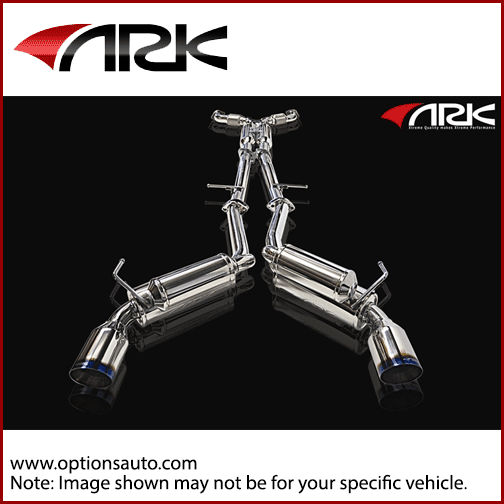 ARK Exhaust: Nissan 370Z 09-16 Polished and Techno Tips