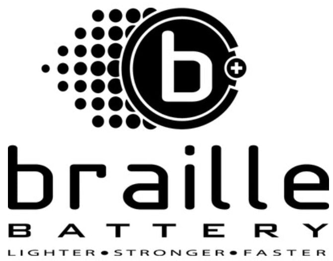 Braille Lightweight 17lb AMG Battery (B2317RP)