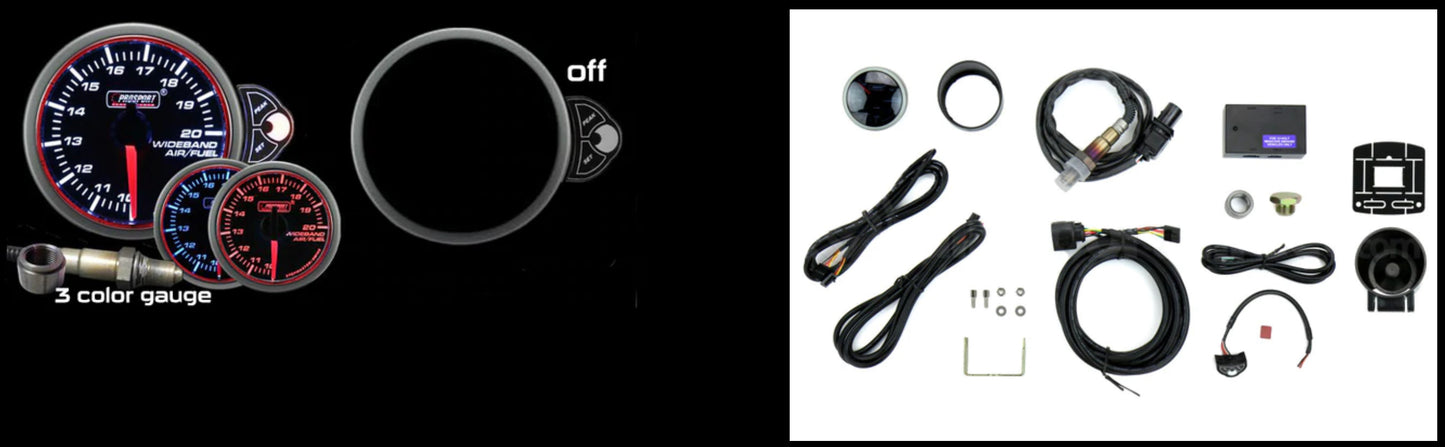 Prosport Performance Gauges 2 1/16” Halo Series