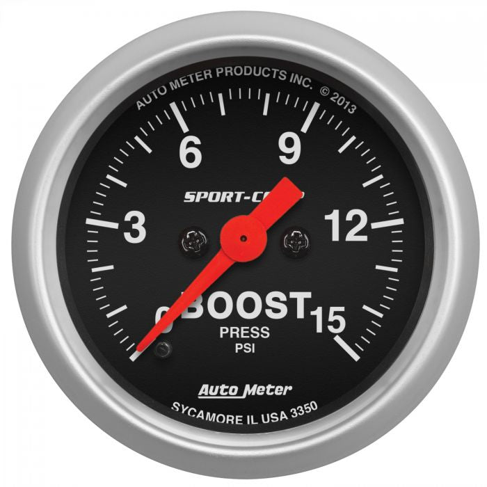 Autometer 2 1/16” Sport Comp Series Stepper Motor Gauge Collection