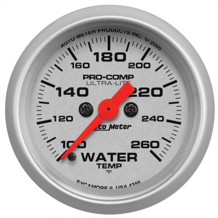Autometer 2 1/16” Ultra-Lite Stepper Motor Gauge Collection