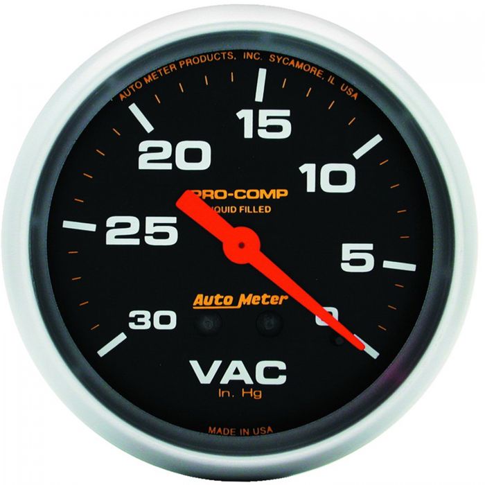 Autometer 2 5/8” Pro Comp Series Mechanical Gauge Collection