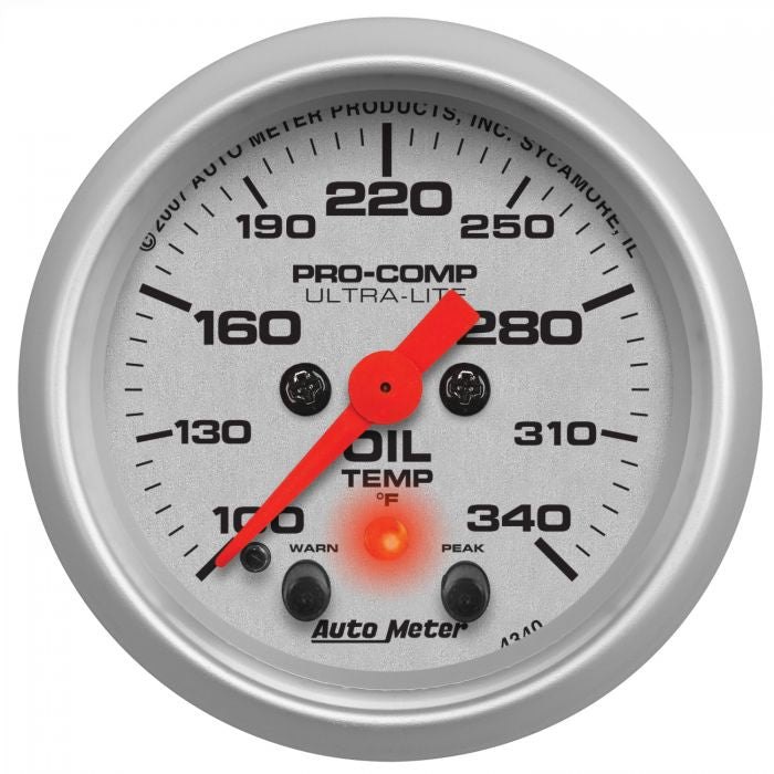 Autometer 2 1/16” Ultra-Lite Stepper Motor Gauge Collection