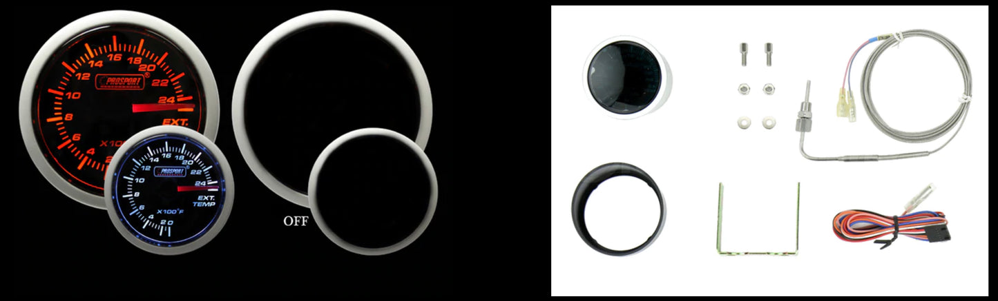 Prosport Performance Gauges 2 1/16” Performance Series