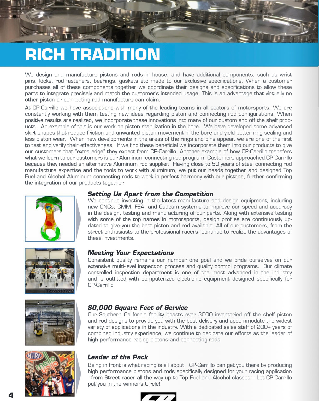 Carrillo VQHR Super A-Beam Rods