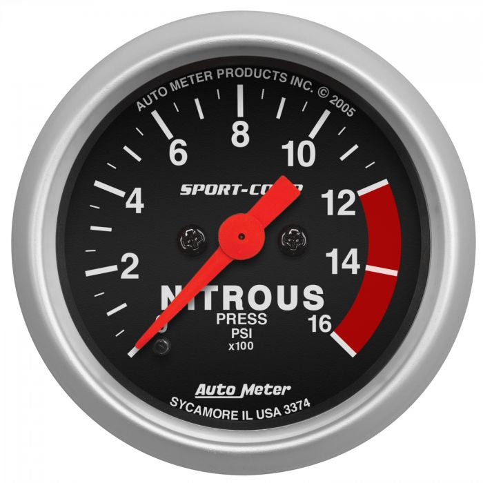 Autometer 2 1/16” Sport Comp Series Stepper Motor Gauge Collection