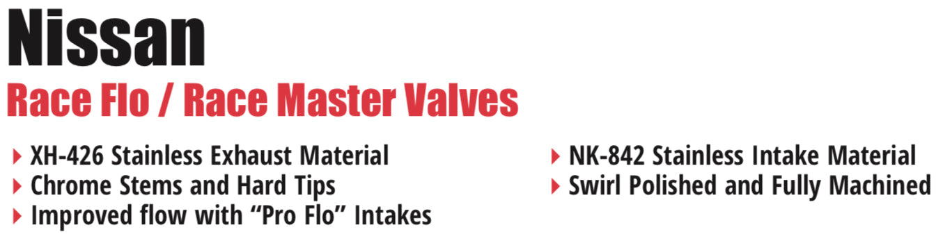 Manley VQDE & VQHR Race Series Intake Valve