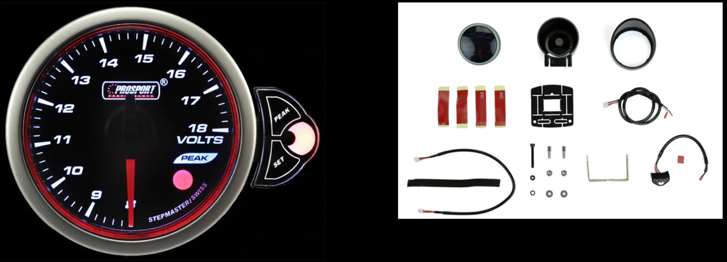 Prosport Performance Gauges 2 1/16” Halo Series