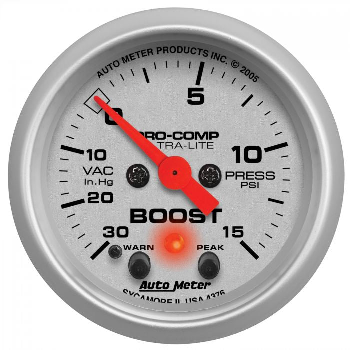 Autometer 2 1/16” Ultra-Lite Stepper Motor Gauge Collection