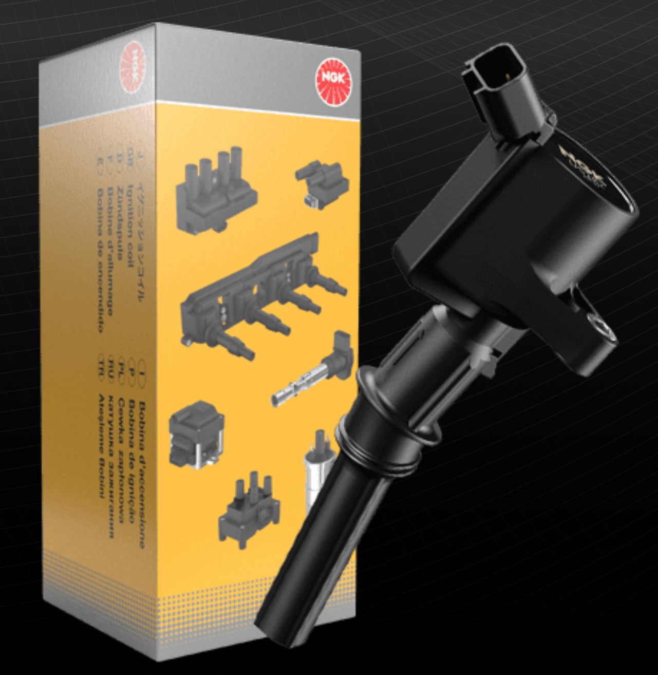 NGK VQDE Ignition Coil & Plug (U5123)