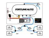 Fortune Auto 370z Air Lift 500 Series
