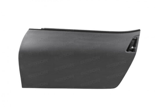 Seibon Dry Carbon Fiber OEM-Style Doors Matte Finish (Pair) 2009-2020 370z OFF ROAD USE ONLY