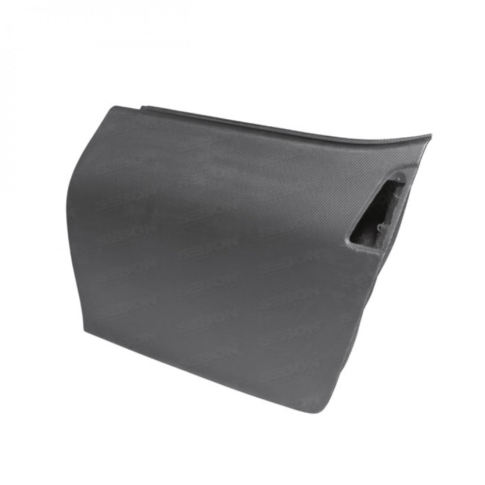 Seibon Dry Carbon Fiber OEM-Style Doors Matte Finish (Pair) 2009-2020 370z OFF ROAD USE ONLY