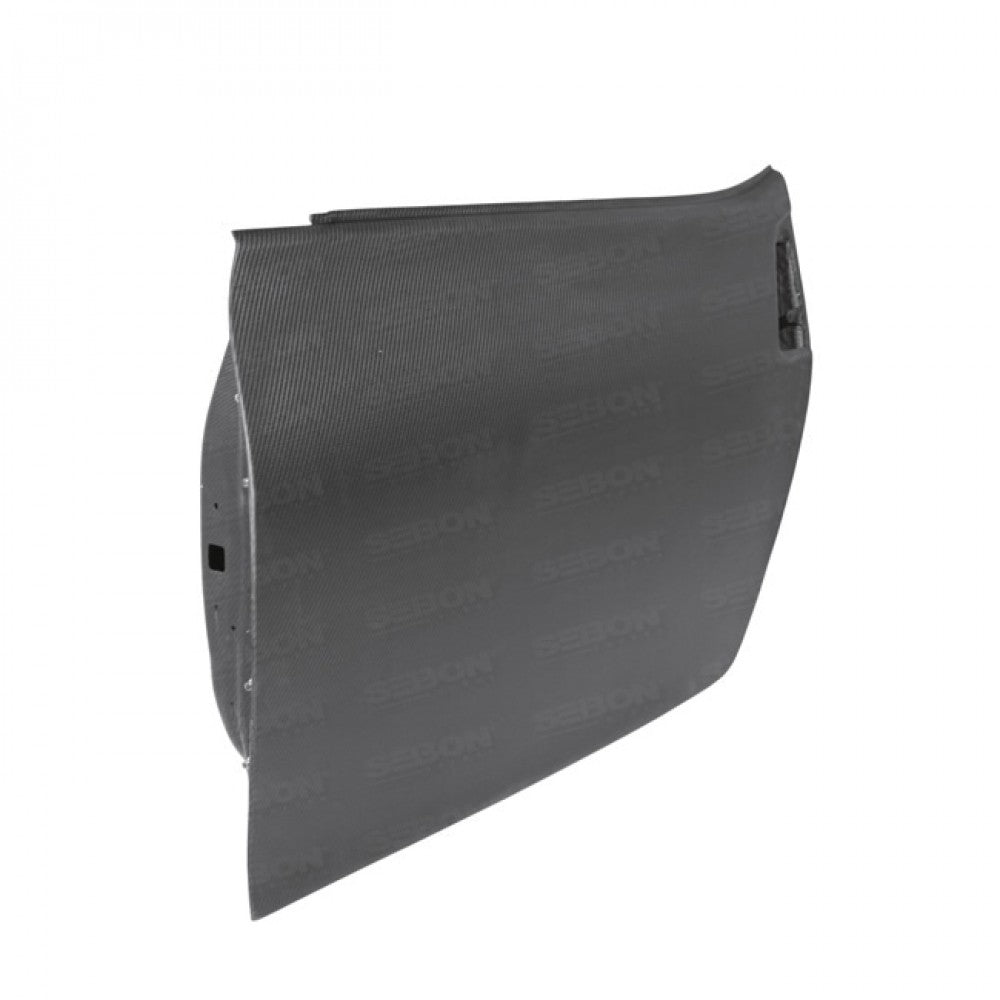 Seibon Dry Carbon Fiber OEM-Style Doors Matte Finish (Pair) 2009-2020 370z OFF ROAD USE ONLY