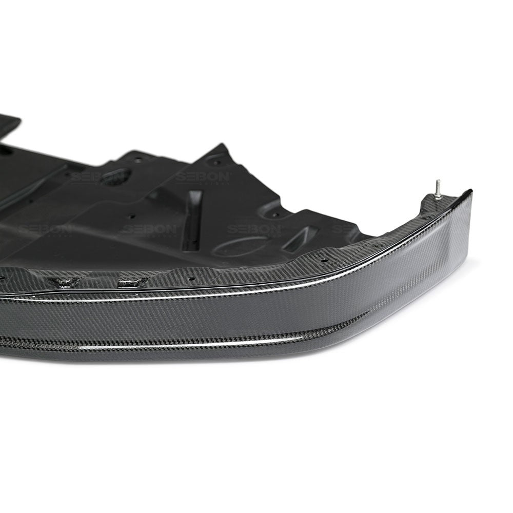 Seibon Carbon Fiber OEM-Style Front Lip 2012-2016 GT-R