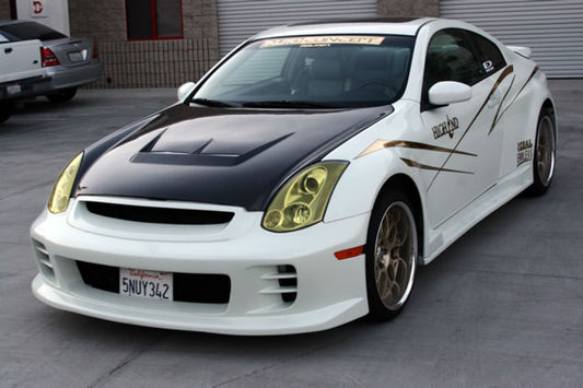 Seibon Carbon Fiber JS-Style Hood 2003-2007 G35 (Coupe)