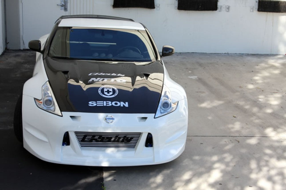 Seibon Carbon Fiber GTR-Style Hood 2009-2020 370z