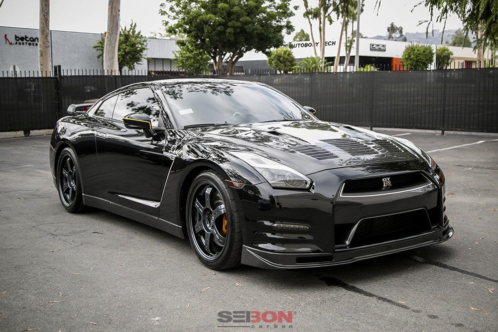 Seibon Carbon Fiber GTII-Style Hood 2009-2016 GT-R