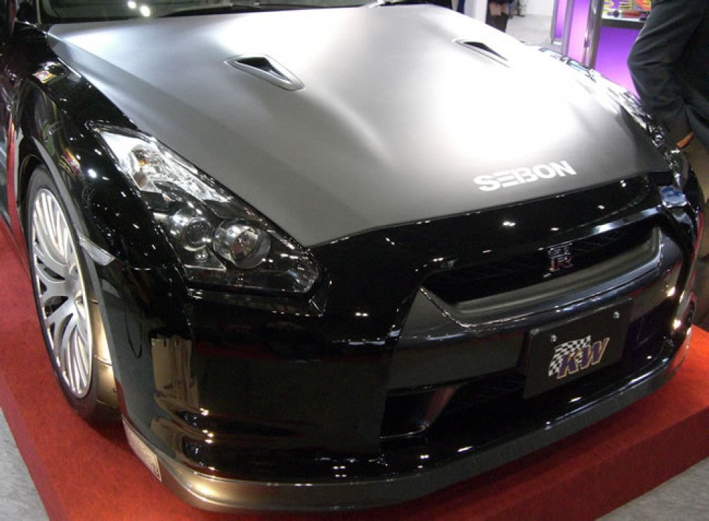Seibon Dry Carbon Fiber OEM-Style Doors Matte Finish(Pair) 2009-2016 GT-R OFF ROAD USE ONLY