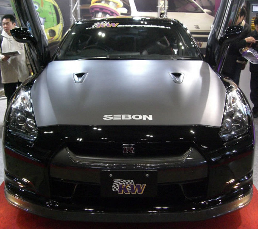 Seibon Dry Carbon Fiber OEM-Style Doors Matte Finish(Pair) 2009-2016 GT-R OFF ROAD USE ONLY