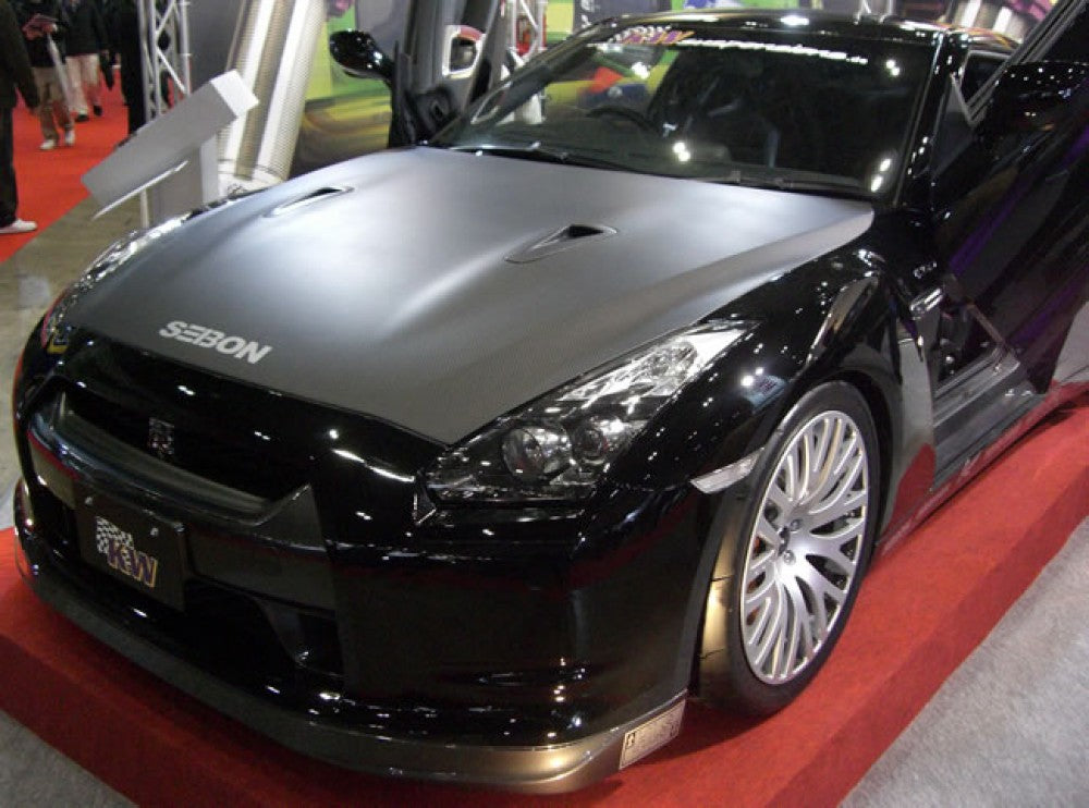 Seibon Dry Carbon Fiber OEM-Style Doors Matte Finish(Pair) 2009-2016 GT-R OFF ROAD USE ONLY