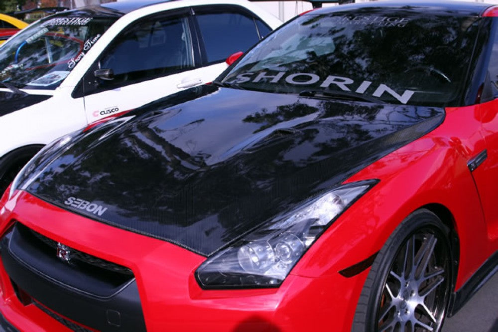 Seibon Carbon Fiber OEM-Style Hood 2009-2016 GT-R
