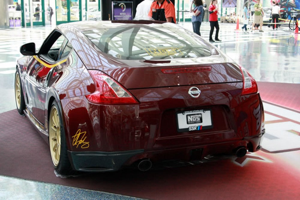 Seibon Carbon Fiber SR-Style Rear Lip 2009-2020 370z