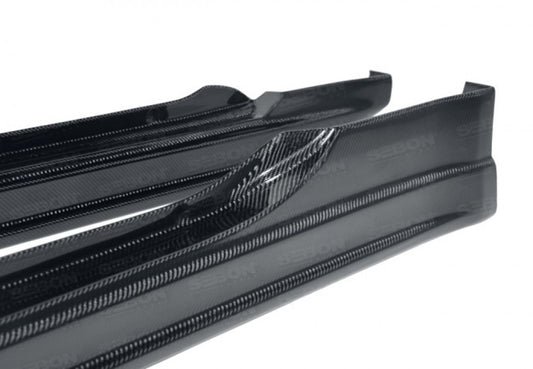 Seibon Carbon Fiber CW-Style Side Skirts 350z